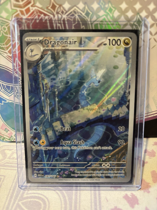 Dragonair 181/165 SV151 Illustration Rare IR NM/M Pokémon Card Holo 151 Set