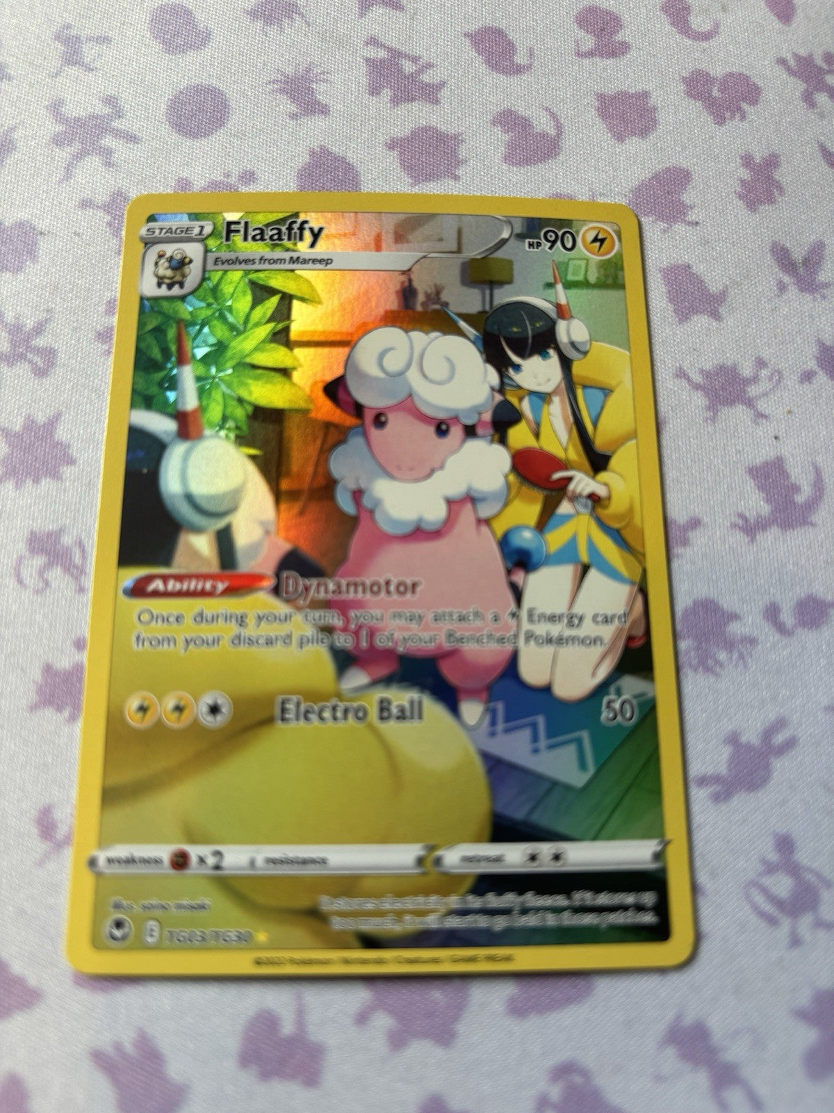 Lunatone EX GG11/GG70 + Flaaffy TG03/TG30 Bundle – UR Holo Pokémon Cards – NM