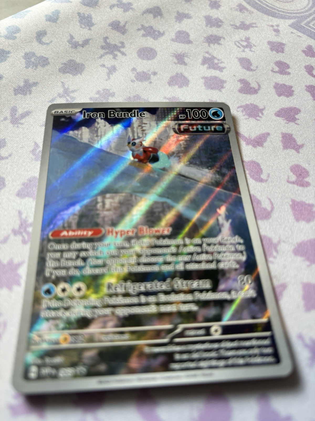 Pecharunt SVP129 Sealed + Iron Bundle 066 Promo – NM – Pokémon TCG Bundle